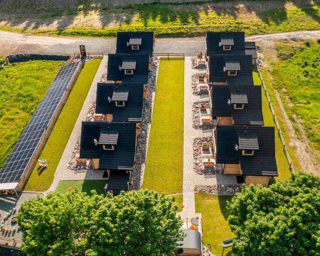 Osada Zieleniec latem