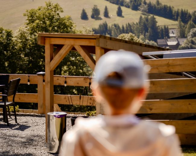 Osada Zieleniec latem