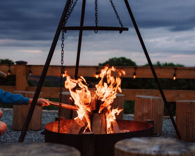 Osada Zieleniec latem