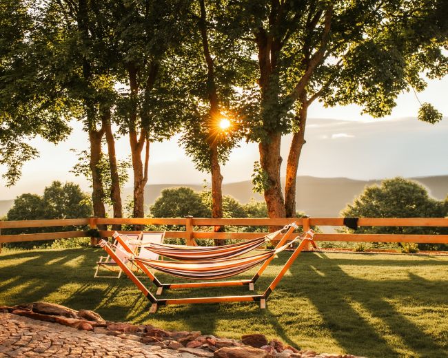 Osada Zieleniec latem