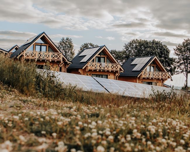 Osada Zieleniec latem