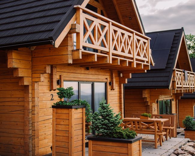 Osada Zieleniec latem