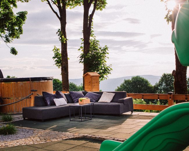 Osada Zieleniec latem