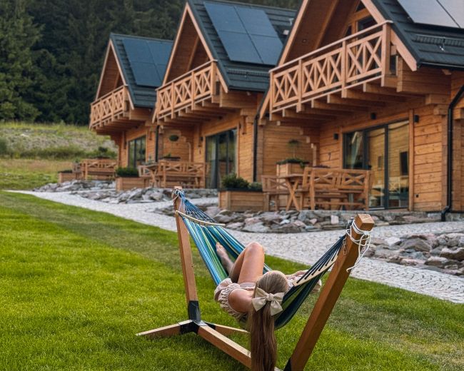 Osada Zieleniec latem