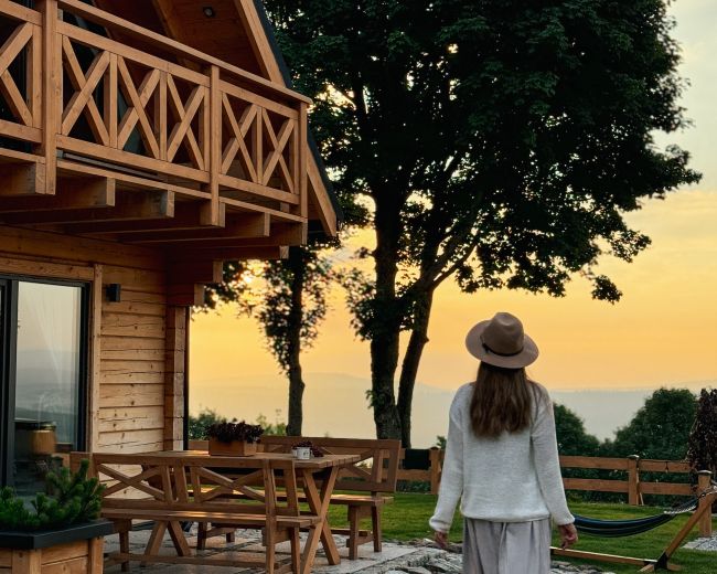 Osada Zieleniec latem