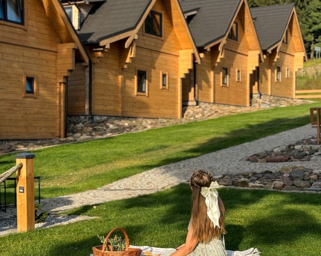 Osada Zieleniec latem