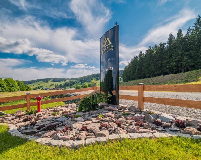 Osada Zieleniec latem